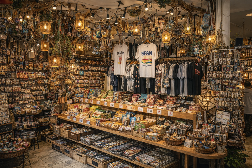 無人アパレルショップの店内